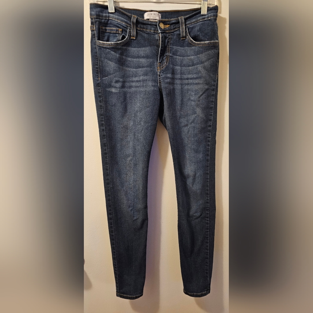 Judy Blue Jeans Ankle Skinny Fit Stretch Blue Women's Size 7/28